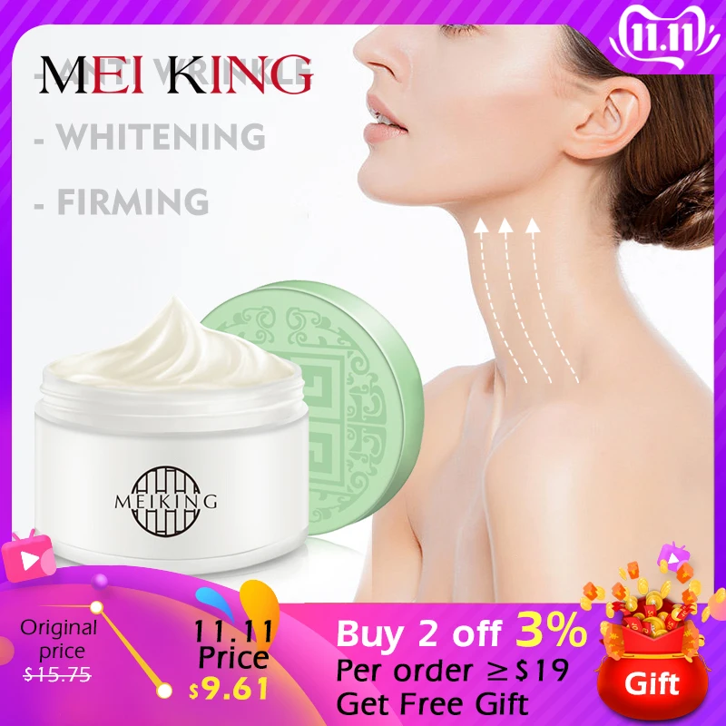MEIKING Neck Cream Anti Wrinkle Anti Aging Whitening Nourishing Skin Care Best Neck Cream Tighten Neck Lift Neck Firming 100G
MEIKING Neck Cream Anti Wrinkle Anti Aging Whitening Nourishing Skin Care Best Neck Cream Tighten Neck Lift Neck Firming 100G