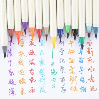 1Pc Colored Calligraphy Pen Hand Lettering Pens Brush Lettering Pens Markers for Writing Drawing Soft Headed Pens Art Marker
1Pc Colored Calligraphy Pen Hand Lettering Pens Brush Lettering Pens Markers for Writing Drawing Soft Headed Pens Art Marker