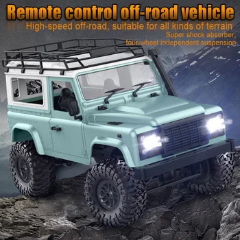 RC Off-road Vehicle 2.4G Remote Control 1:12 Classic MN-D90 Model 4WD High Speed Climbing Car Kids Toy M09
RC Off-road Vehicle 2.4G Remote Control 1:12 Classic MN-D90 Model 4WD High Speed Climbing Car Kids Toy M09