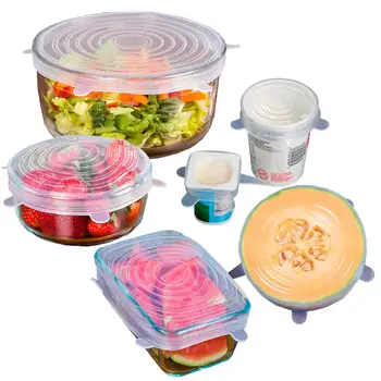 Reusable Silicone Food Cover Stretch Lids Universal Food Wrap Cover Food Fresh Keeping Silicone Caps Stretchable Magic Lid
Reusable Silicone Food Cover Stretch Lids Universal Food Wrap Cover Food Fresh Keeping Silicone Caps Stretchable Magic Lid