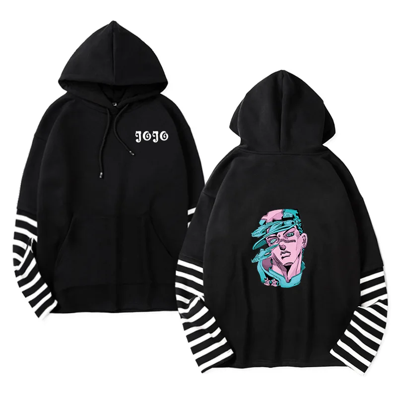 JoJo's Bizarre Adventure Joestar Joseph Hoodies Sweatshirts Men Women Harajuku Fleece Hooded Anime Hip Hop Fashion Hoody Coat
JoJo's Bizarre Adventure Joestar Joseph Hoodies Sweatshirts Men Women Harajuku Fleece Hooded Anime Hip Hop Fashion Hoody Coat