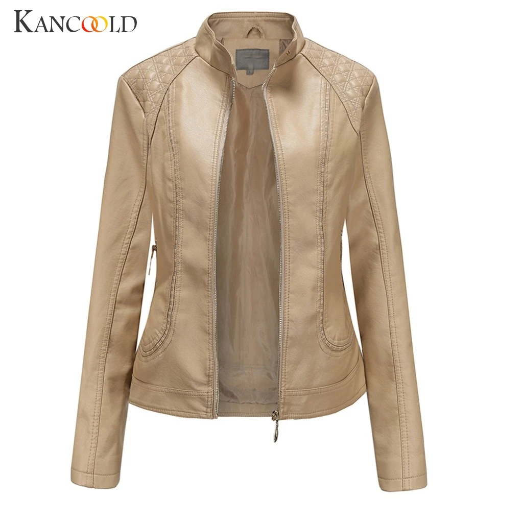 KANCOOLD coats NEW GRUNGE Winter Warm Short Leather Jacket Zipper Top Overcoat Outwear fashion coats and jackets women 2019Sep11
KANCOOLD coats NEW GRUNGE Winter Warm Short Leather Jacket Zipper Top Overcoat Outwear fashion coats and jackets women 2019Sep11