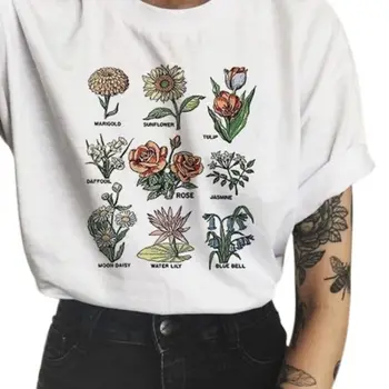 Women Girls Summer Roll Up Short Sleeve T-Shirt 90s Vintage Sunshine Plant Wildflower Graphic Harajuku Loose Tees Tops
Women Girls Summer Roll Up Short Sleeve T-Shirt 90s Vintage Sunshine Plant Wildflower Graphic Harajuku Loose Tees Tops