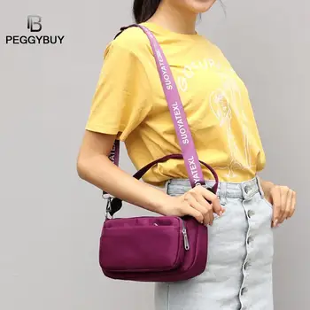 Fashion Multi-Functional Pockets Women's Shoulder Bag High Quality Durable Waterproof Light Nylon Fabric Purse Shoulder Handbags
Fashion Multi-Functional Pockets Women's Shoulder Bag High Quality Durable Waterproof Light Nylon Fabric Purse Shoulder Handbags