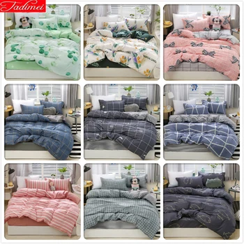 2019 New Duvet Cover 3/4 pcs Bedding Set Adult Kids Soft Cotton Bed Linens Single Full Double Queen King Size Bedspreads 220x240
2019 New Duvet Cover 3/4 pcs Bedding Set Adult Kids Soft Cotton Bed Linens Single Full Double Queen King Size Bedspreads 220x240