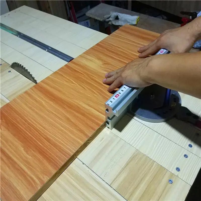 New 1Pcs Miter Gauge Wood Working Tool For Bandsaw Table Saw Router Angle Miter Gauge Guide Fence Woodworking Machinery Parts
New 1Pcs Miter Gauge Wood Working Tool For Bandsaw Table Saw Router Angle Miter Gauge Guide Fence Woodworking Machinery Parts