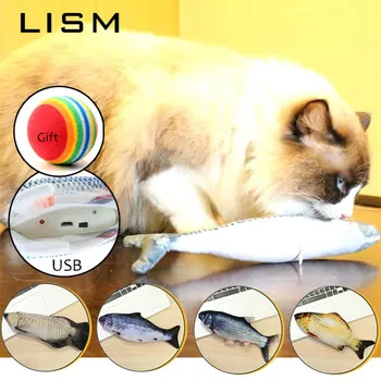 30CM Electronic Pet Dancing Fish Cat Toy USB Charging Simulation Plush Fish Toys for Cats Dogs Chew Playing Biting Supplies 
30CM Electronic Pet Dancing Fish Cat Toy USB Charging Simulation Plush Fish Toys for Cats Dogs Chew Playing Biting Supplies