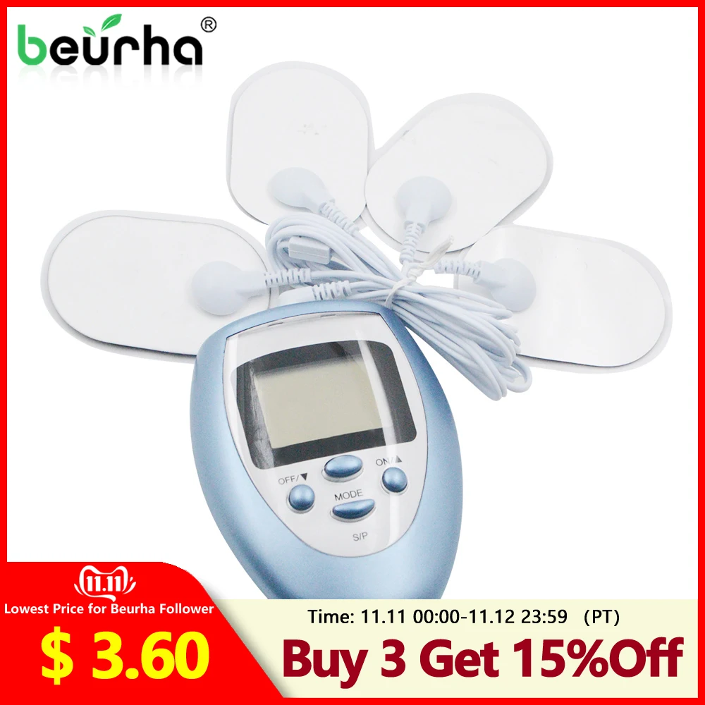 Electric Muscle Stimulator Slimming Massager Digital Physical Therapy Machine Pain Relief Physiotherapy Chest Breast Massage
Electric Muscle Stimulator Slimming Massager Digital Physical Therapy Machine Pain Relief Physiotherapy Chest Breast Massage