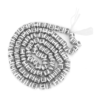 100PCS No Competition Pigeons Identify Foot Ring Clip Simulation Training Pet Bird Leg Band Pigeon Recognition Foot Ring
100PCS No Competition Pigeons Identify Foot Ring Clip Simulation Training Pet Bird Leg Band Pigeon Recognition Foot Ring