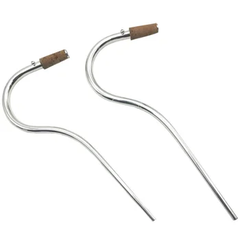 2Pcs Bassoon Metal Silver-Plated Bocal Crook Cork Mouthpiece
2Pcs Bassoon Metal Silver-Plated Bocal Crook Cork Mouthpiece