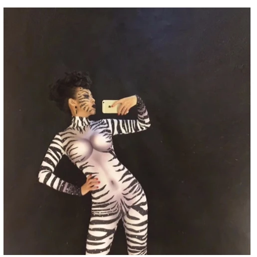 Женское боди, костюм для косплея, сексуальный комбинезон зебра, ночной клуб, вечеринка, певец, DJ DS, одежда для выступлений и сцены 
Женское боди, костюм для косплея, сексуальный комбинезон зебра, ночной клуб, вечеринка, певец, DJ DS, одежда для выступлений и сцены