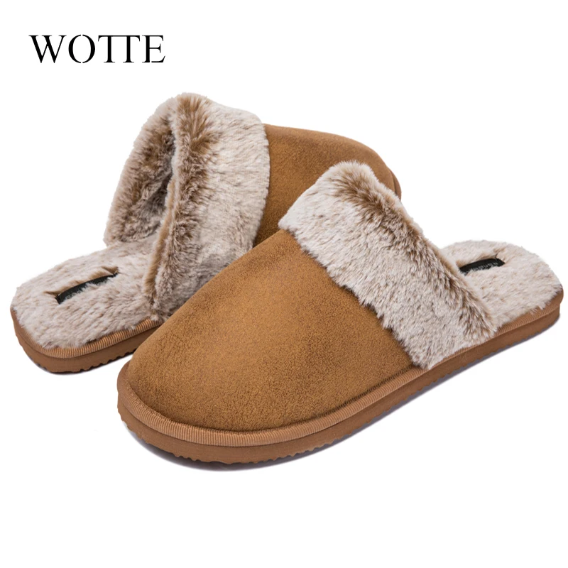 Luxury Faux Suede Home Men Full Fur Slippers Winter Warm Plush Bedroom Non-Slip Couples Shoes Indoor Ladies Furry Slippers
Luxury Faux Suede Home Men Full Fur Slippers Winter Warm Plush Bedroom Non-Slip Couples Shoes Indoor Ladies Furry Slippers