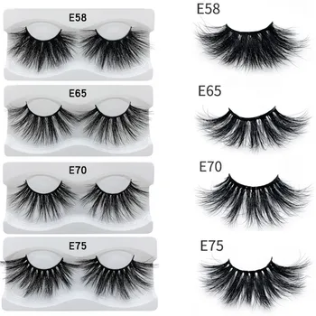 1 pair of 25mm lashes, natural fluffy real mink eyelashes Charming long eyelashes makeup eyelash extension tool
1 pair of 25mm lashes, natural fluffy real mink eyelashes Charming long eyelashes makeup eyelash extension tool