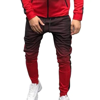 Gradient Contrast PantsWorkout Training Fitness Running Long Loose Joggers Pants With Pockets For Gym 2019 Men's Sweatpants
Gradient Contrast PantsWorkout Training Fitness Running Long Loose Joggers Pants With Pockets For Gym 2019 Men's Sweatpants