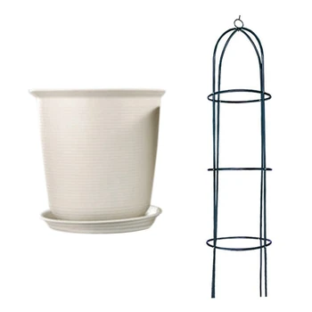1 Set Imitation Flower Pots 7.2 Inch Resin Flower Pots & 1 Pcs Trellis Decorative Metal Climbing Frame
1 Set Imitation Flower Pots 7.2 Inch Resin Flower Pots & 1 Pcs Trellis Decorative Metal Climbing Frame