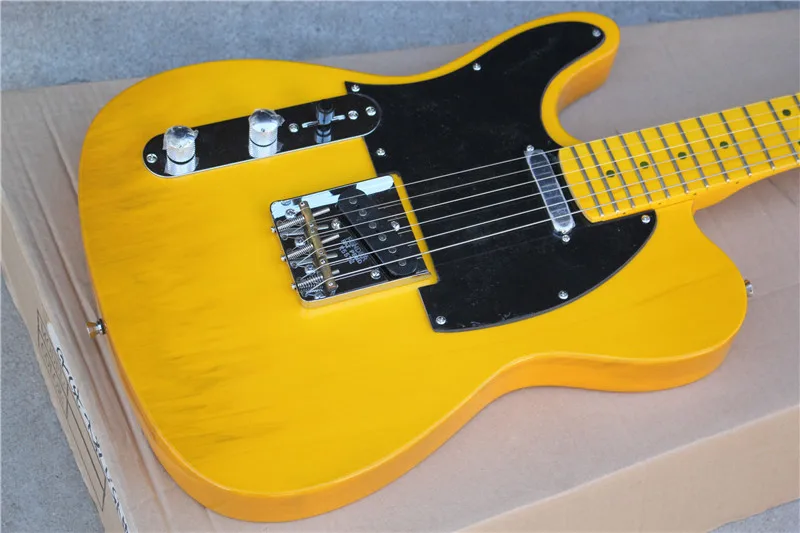 Factory wholesale classic left hand six-string electric guitar, transparent yellow body, chrome plated hardware, free delivery
Factory wholesale classic left hand six-string electric guitar, transparent yellow body, chrome plated hardware, free delivery