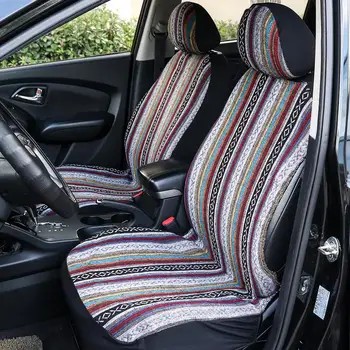 TIROL 4pcs Colorful Stripes Exotic Car Seat Cover Set Auto Front Seat Protector Universal Four Seasons Interior Accessories
TIROL 4pcs Colorful Stripes Exotic Car Seat Cover Set Auto Front Seat Protector Universal Four Seasons Interior Accessories