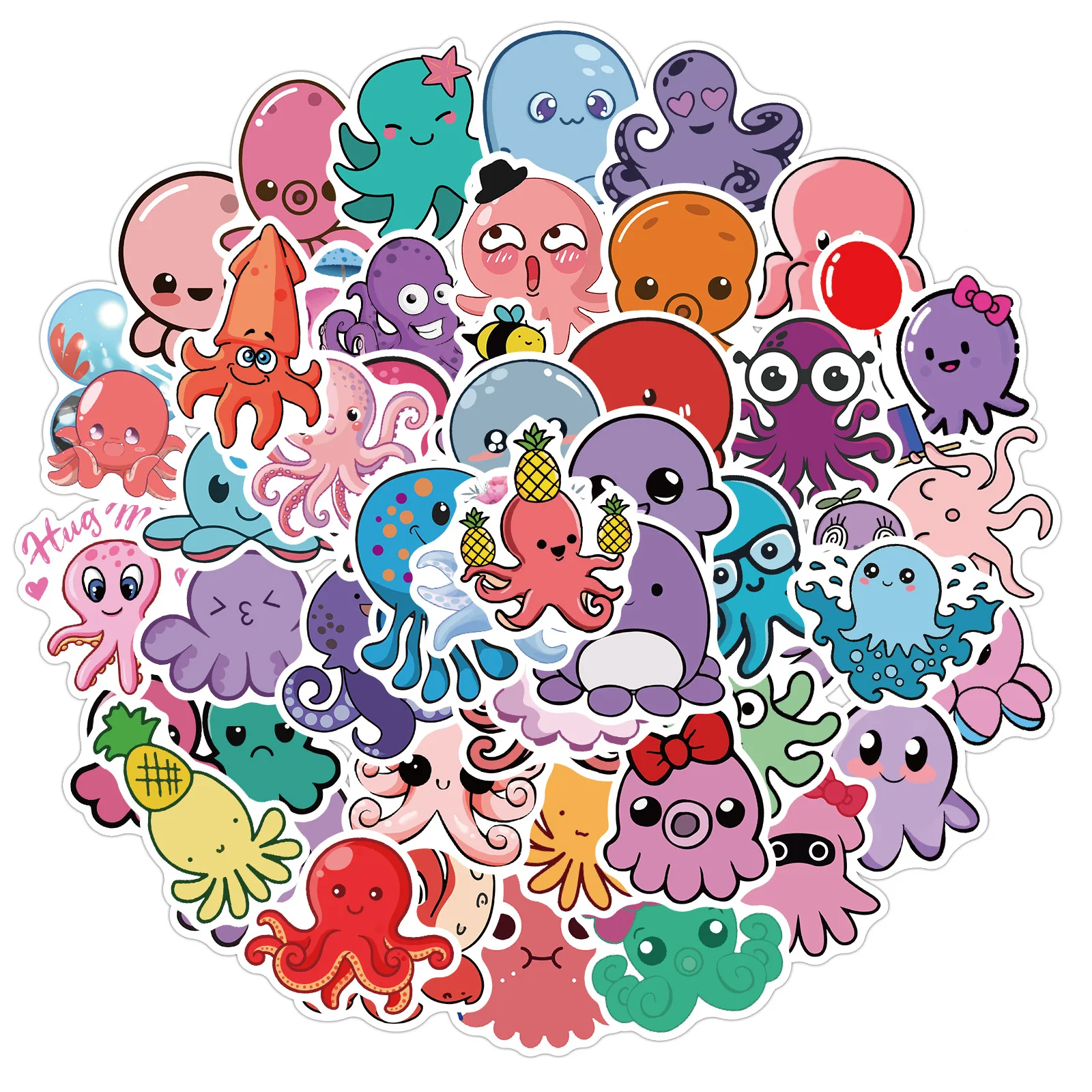 50/100pcs Cute Octopus Stickers For Notebook Stationery Scrapbooking Stickers Aesthetic Happy Planner Craft Supplies
50/100pcs Cute Octopus Stickers For Notebook Stationery Scrapbooking Stickers Aesthetic Happy Planner Craft Supplies