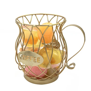 Retro Storage Container for Coffee Capsule Cup Fruit Case Home Decoration Cup Shape Metal Organizer
Retro Storage Container for Coffee Capsule Cup Fruit Case Home Decoration Cup Shape Metal Organizer
