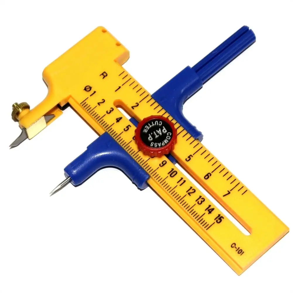 Rotary Compass Circle Cutter Paper Cardboard Rubber Leather Rotary Cutters Trimmer DIY Art Craft Circular Tool
Rotary Compass Circle Cutter Paper Cardboard Rubber Leather Rotary Cutters Trimmer DIY Art Craft Circular Tool