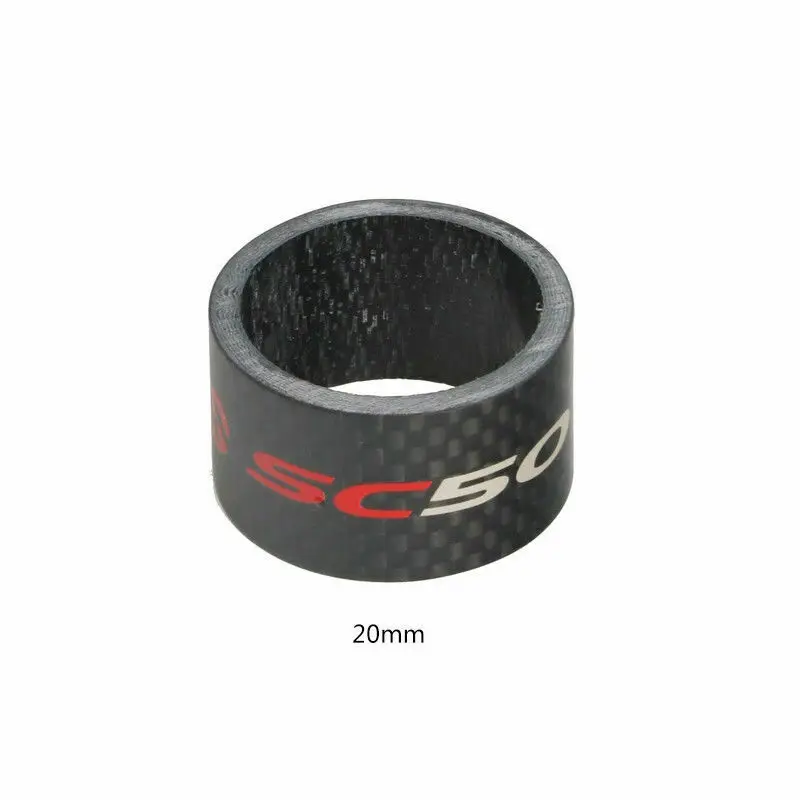 Description Picture 4 of itemTOSEEK Bicycle Headset Carbon Fiber Washer Mountain Road Bike 1-1/8 inch Stem washer Spacer 10/15/20mm Front Fork cycling Parts