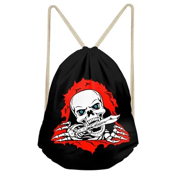 THINK Black Very Cool Wolf Eyes Skull Backpacks For Boys Men Drawstring Bags Fashion Shoulder bags Travel Storage Pouch Mochila
THINK Black Very Cool Wolf Eyes Skull Backpacks For Boys Men Drawstring Bags Fashion Shoulder bags Travel Storage Pouch Mochila