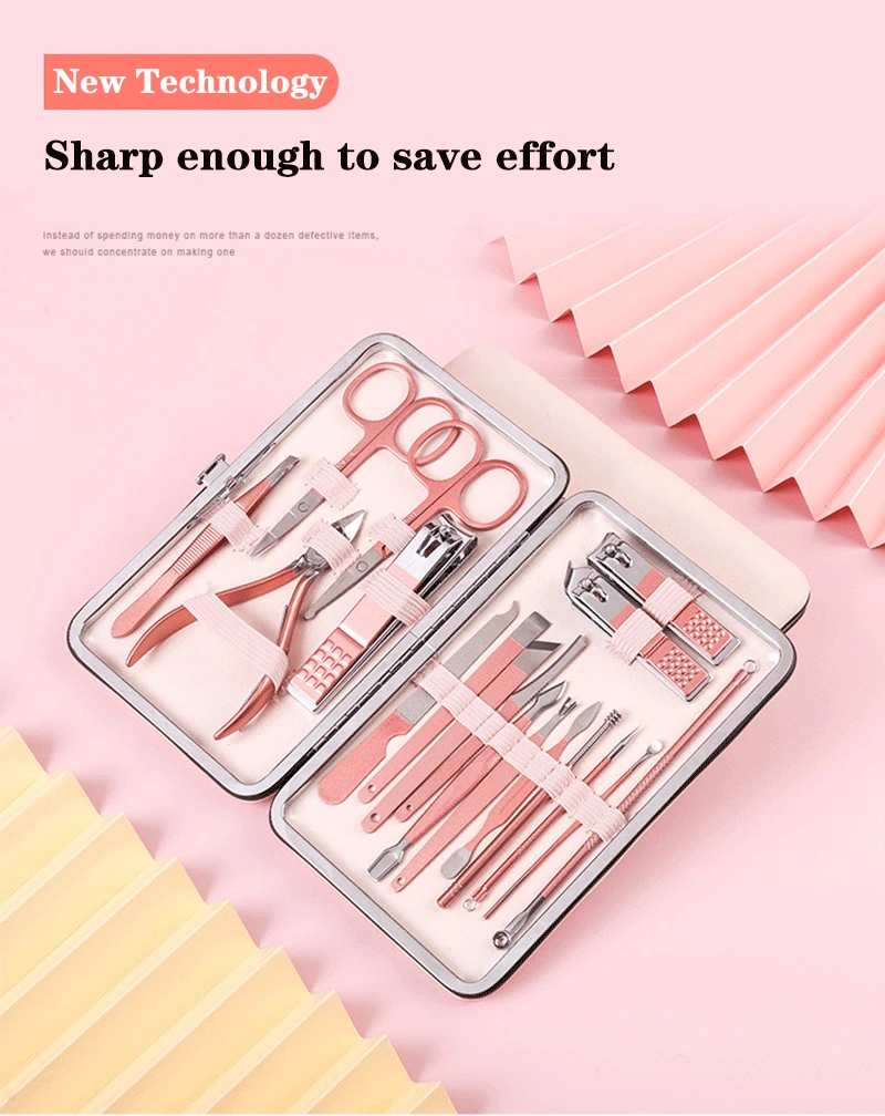 Nail cutter Pedicure Scissors Set Stainless Steel Eagle Hook Portable Manicure Nail Clipper Tool Set High Quality 7-18 pcs
Nail cutter Pedicure Scissors Set Stainless Steel Eagle Hook Portable Manicure Nail Clipper Tool Set High Quality 7-18 pcs