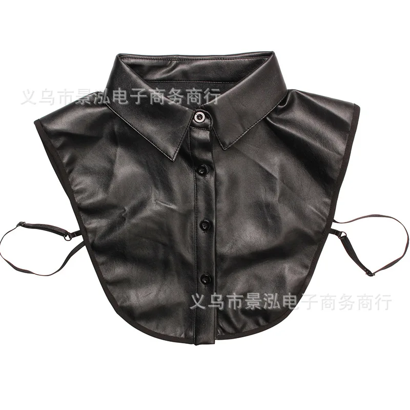 Monochrome PU Leather Fake Collar Popular Pattern All Seasons Small Clothes Shirt Collar 
Monochrome PU Leather Fake Collar Popular Pattern All Seasons Small Clothes Shirt Collar