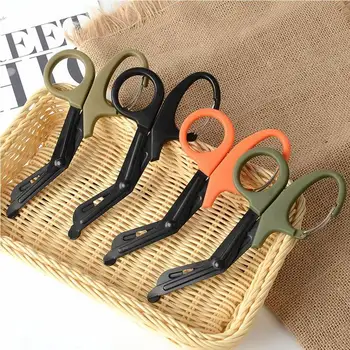 Stainless Steel Multi-function Scissors With Fine Teeth Outdoor Survival Rescue Scissors First Aid Canvas Cut Opener Buckle
Stainless Steel Multi-function Scissors With Fine Teeth Outdoor Survival Rescue Scissors First Aid Canvas Cut Opener Buckle