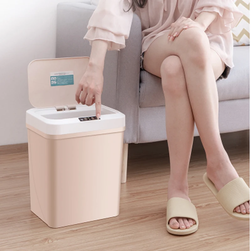 15L Intelligent Automatic Sensing Trash Can USB Charging Smart Sensor Trash Can For Living Room Large Garbage Bucket For Home
15L Intelligent Automatic Sensing Trash Can USB Charging Smart Sensor Trash Can For Living Room Large Garbage Bucket For Home