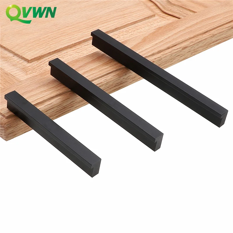 QVWN Black Cabinet Handles American Style Solid Aluminum Alloy Kitchen Cupboard Pulls Drawer Knobs Furniture Handle Hardware
QVWN Black Cabinet Handles American Style Solid Aluminum Alloy Kitchen Cupboard Pulls Drawer Knobs Furniture Handle Hardware