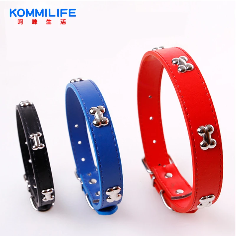 Dog Collar Leather Ornament Medium-Sized Bone Dogs Neck Strap Dog Collar Personalized Small Dogs Collars Teddy Dogs
Dog Collar Leather Ornament Medium-Sized Bone Dogs Neck Strap Dog Collar Personalized Small Dogs Collars Teddy Dogs