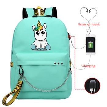 Unicorn Usb Charge Rucksack Students Daily Multifunction Backpack with Chain New Casual Style Travel Shoulder Rucksack
Unicorn Usb Charge Rucksack Students Daily Multifunction Backpack with Chain New Casual Style Travel Shoulder Rucksack