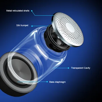 Wireless Commmunication Speaker 7 LED Colors Light Speaker Stereo Sound JHP-Best
Wireless Commmunication Speaker 7 LED Colors Light Speaker Stereo Sound JHP-Best