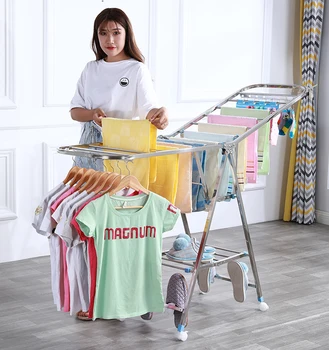 Three-layer capacity stainless steel 360 ° free push clothes hanger foot-proof shoe support floor indoor balcony household baby
Three-layer capacity stainless steel 360 ° free push clothes hanger foot-proof shoe support floor indoor balcony household baby
