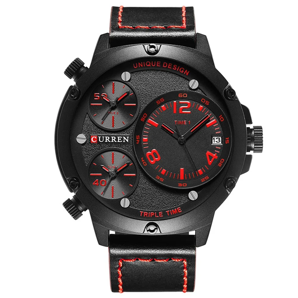 Curren Karui En 8262 Waterproof Three Movement Watch Large Dial MEN'S Watch Calendar Multi-Time Zone Watch
Curren Karui En 8262 Waterproof Three Movement Watch Large Dial MEN'S Watch Calendar Multi-Time Zone Watch