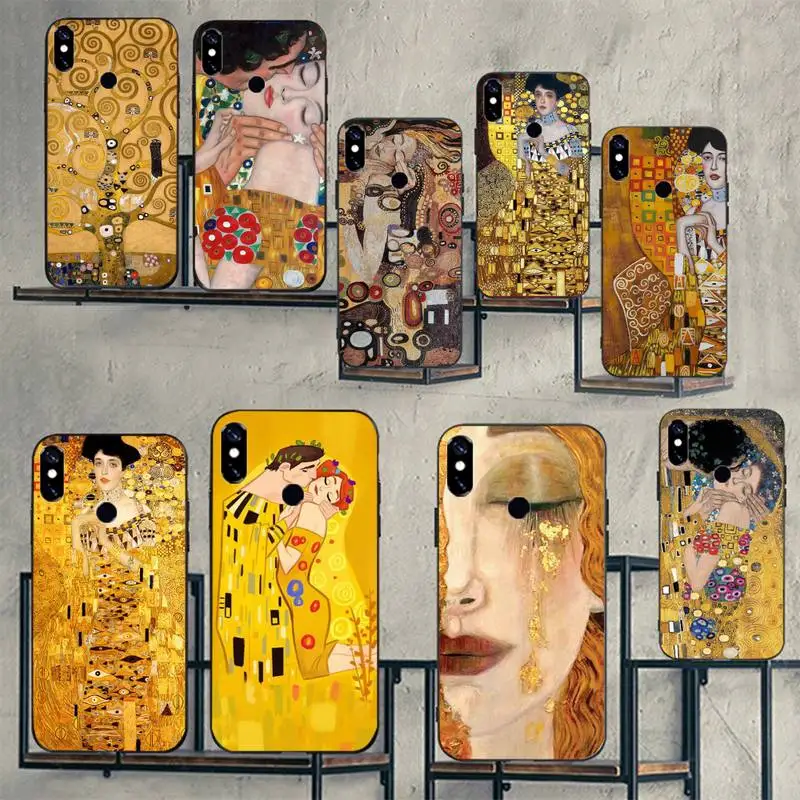 Чехол для телефона Kiss by Gustav Klimt Xiaomi Mi Redmi Note 7 8 9 pro 8T 9T 9S 9A 10 Lite | Мобильные телефоны и