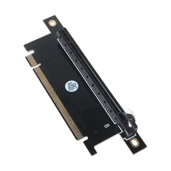 PCI Express 16X Riser PCIe Graphics Card 90 Degree Adapter for 1U/2U Host 4/6cm L41E
PCI Express 16X Riser PCIe Graphics Card 90 Degree Adapter for 1U/2U Host 4/6cm L41E