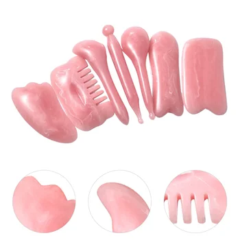 7PC Guasha Scraper Board Massage Tool Resin Guasha Tool Scraping Stick for Back Neck Shoulders
7PC Guasha Scraper Board Massage Tool Resin Guasha Tool Scraping Stick for Back Neck Shoulders