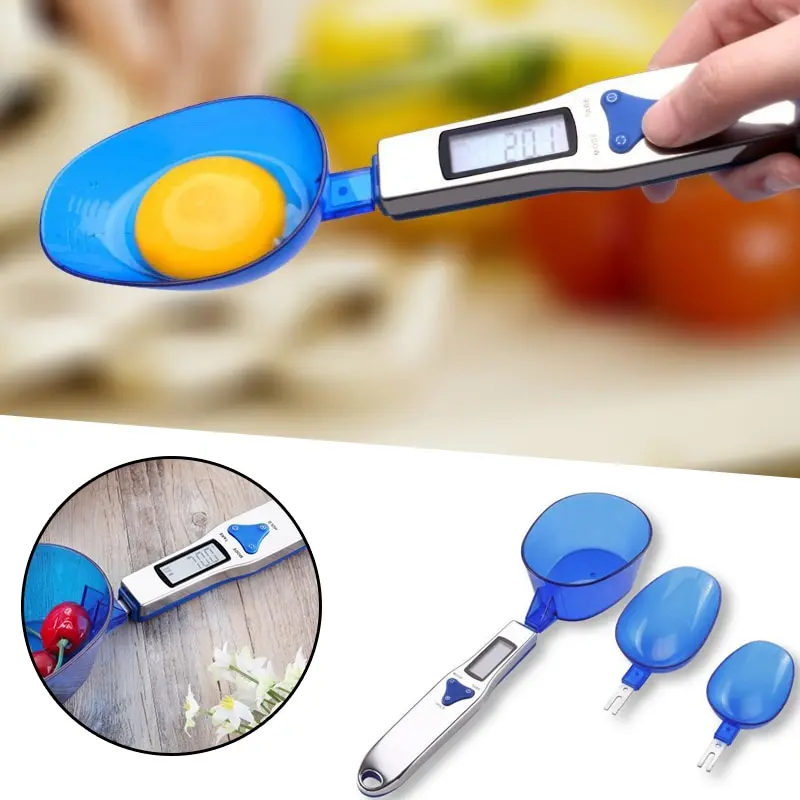 LCD Digital Spoon Scale Kitchen Measuring Spoon Scale With 3 Detachable Weighing Spoon For Portioning Tea Medicine
LCD Digital Spoon Scale Kitchen Measuring Spoon Scale With 3 Detachable Weighing Spoon For Portioning Tea Medicine
