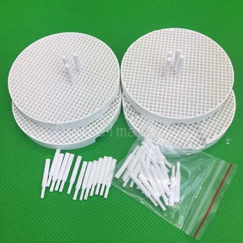 4 Dental Lab Honeycomb Firing Trays with 40 Zirconia Pins Dental Lab Equipment
4 Dental Lab Honeycomb Firing Trays with 40 Zirconia Pins Dental Lab Equipment