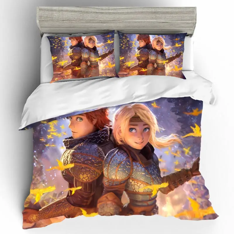 How to Train Your Dragon 3D Printing Bedding Sets Duvet Cover Bed Sheets Pillowcases Bed Linen King Bedding Set Home Textile
How to Train Your Dragon 3D Printing Bedding Sets Duvet Cover Bed Sheets Pillowcases Bed Linen King Bedding Set Home Textile