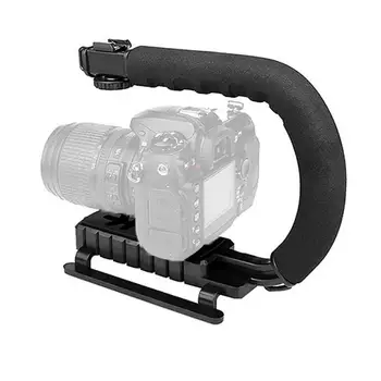 U-Shaped Portable camera stabilizer Handheld Camera Holder Video Handle DV Bracket C-Shaped Steadicam Stabilizer Kit for DV SLR
U-Shaped Portable camera stabilizer Handheld Camera Holder Video Handle DV Bracket C-Shaped Steadicam Stabilizer Kit for DV SLR