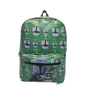 The Mandalorian Yoda baby Backpack Student School Bags Larger Capacity Travel Bags Laptop Rucksack
The Mandalorian Yoda baby Backpack Student School Bags Larger Capacity Travel Bags Laptop Rucksack