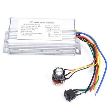 12V-60V 70A PWM DC Motor Speed Controller Reversible Forward/Reverse Rotation Motor Controller
12V-60V 70A PWM DC Motor Speed Controller Reversible Forward/Reverse Rotation Motor Controller