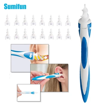 2Pcs Ear Wax Removal Tool WITH 32 Tips Spiral Ear Care Clean Ear-pick Cleaner Smart Ear Cleaner Safe Pain-free Tools D3292
2Pcs Ear Wax Removal Tool WITH 32 Tips Spiral Ear Care Clean Ear-pick Cleaner Smart Ear Cleaner Safe Pain-free Tools D3292