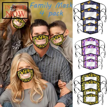Communicator Face Mask With Clear Visible Expression Lip Reading Halloween 4pcs Reusable Mouth Masks Mascarilla Reutilizable
Communicator Face Mask With Clear Visible Expression Lip Reading Halloween 4pcs Reusable Mouth Masks Mascarilla Reutilizable
