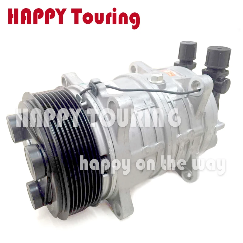 AC A/C Compressor PV8 12V Zexel TM16 HD Compressor for Universal freezer truck Carrier Thermo King Hubbard 10356120 8800022
AC A/C Compressor PV8 12V Zexel TM16 HD Compressor for Universal freezer truck Carrier Thermo King Hubbard 10356120 8800022