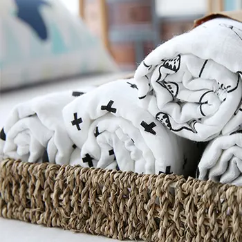 Cartoon Printed Baby Blanket Newborn Double Layer Gauze Blanket Soft Cotton Skin Friendly Baby Bath Towel Blanket
Cartoon Printed Baby Blanket Newborn Double Layer Gauze Blanket Soft Cotton Skin Friendly Baby Bath Towel Blanket