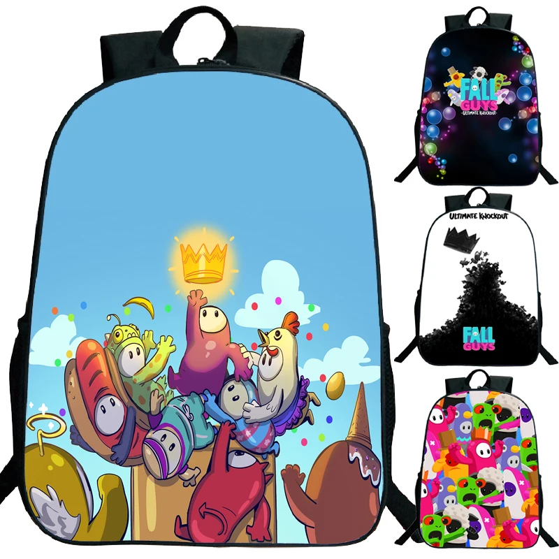 2020 Fall Guys Backpack Cute Cartoon Print School Bag for Kids Boys Girls Student Anime Bookbag Children Primary School Knapsack
2020 Fall Guys Backpack Cute Cartoon Print School Bag for Kids Boys Girls Student Anime Bookbag Children Primary School Knapsack